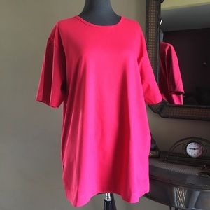 D & CO. RED SHORT SLEEVE TEE